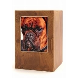 Grote Houten Foto Dieren Urn Berk (3.5 liter)