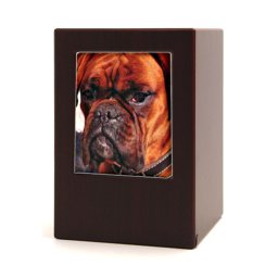 Grote Houten Foto Dieren Urn Kers (3.5 liter)
