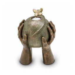 Kleine Keramische Art Urn Verlichte Metamorfose (1.5 liter)