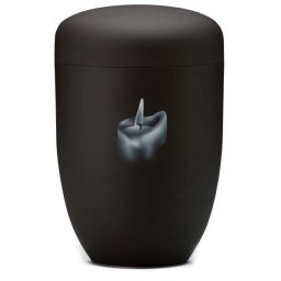 Design Urn Dovende Kaars Zwart (4 liter)
