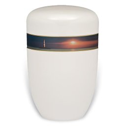 Design Urn met Decoratieband Horizon (4 liter)