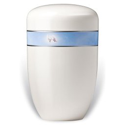 Design Urn met Decoratieband Duiven (4 liter)