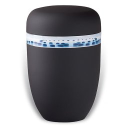 Design Urn met Decoratieband Natuurpracht (4 liter)