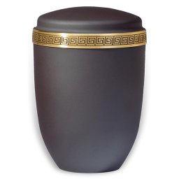 Design Urn met Klassiek Messing Sierband (4 liter)