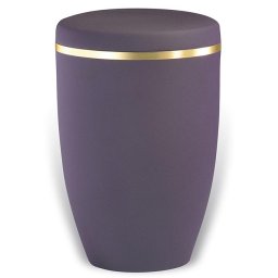 Design Urn Violet met Gouden Sierrand (4.8 liter)