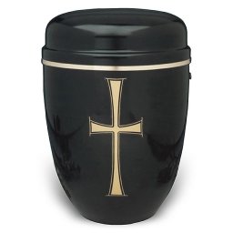 Design Urn met gouden sierrand (4 liter)