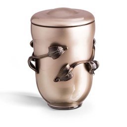 Grote Boheems Kristalglazen Urn Wit (4 liter)