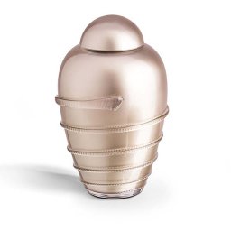 Grote Boheems Kristalglazen Urn Ivoorwit (3.3 liter)