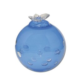 Glazen Urn Hemelsblauw Vlinder (2.5 liter)