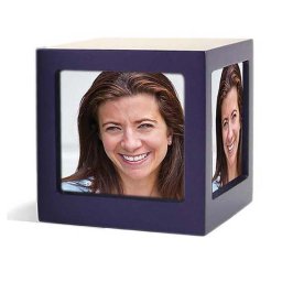 Houten Photocube Urn Violet (1.5 liter)