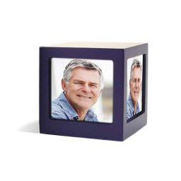 Houten Photocube Urn Violet (0.75 liter)