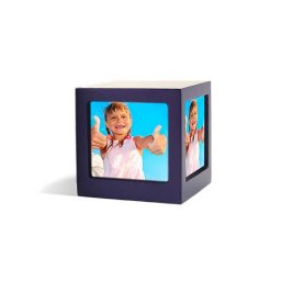 Houten Photocube Urn Violet (0.4 liter)