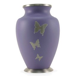 Grote Messing Aria vlinders Urn (3.5 liter)