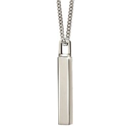 Mini vierkante Buisvormige Ashanger Zilver