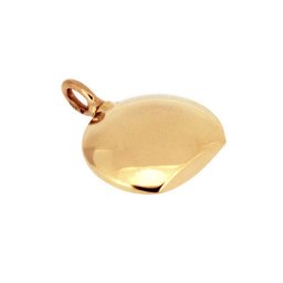 Platte Fles Ashanger Goud