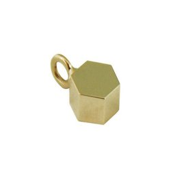 Zeshoekige Ashanger Goud