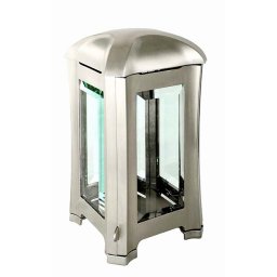 Zware Zilveren Design Graflantaarn