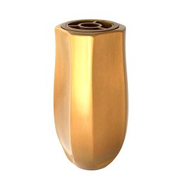 Zware RVS Design Grafvaas - Goud