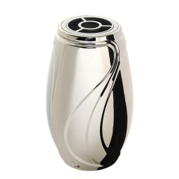 Kleine Zilveren Verbena Design Grafvaas