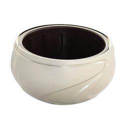 Grote Verbena Design Jardiniere - Zilver