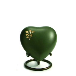 Aria Tree of Life Hart Dierenurn, inclusief Standaard (0.05 liter)