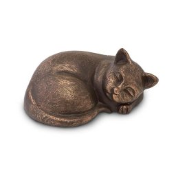 Keramische Katten Urn Verlaten (0.5 liter)