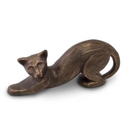 Keramische Katten Urn Opstaan (0.5 liter)