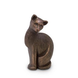 Keramische Katten Urn Afscheid (0.75 liter)