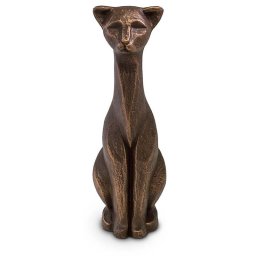 Keramische Katten Urn Poesepoes (0.5 liter)