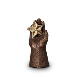 Keramische Mini Dieren Urn Ster (0.1 liter)