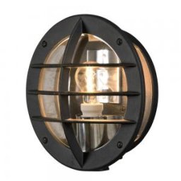 Wandlamp Oden met stopcontact - Acrylglas