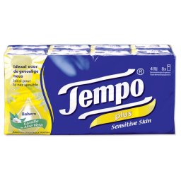 Tempo Zakdoekjes Plus 8st