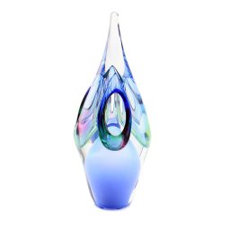 Kristalglazen 3D Symphonie Blue Urn (0.17 liter)