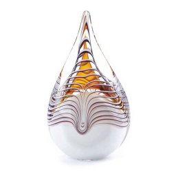 Kleine Kristalglazen 3D Traan Urn Cognac (0.2 liter)