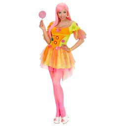 Neon Fantasy dame jurk