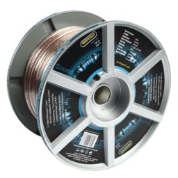 Profigold transparante luidsprekerkabel op rol 2x1.5mm 100m