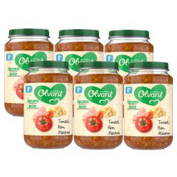 Olvarit 8m+ Tomaat Ham Macaroni