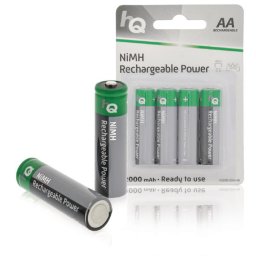 HQ oplaadbare batterij 2000 mAh AA