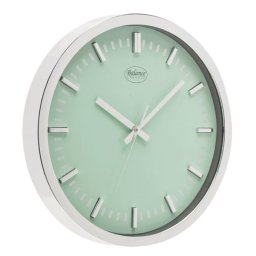 Mintkleurige wandklok 30cm