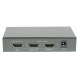 2 poorts HDMI splitter 1x HDMI in, 2x HDMI uit geschikt voor 4K