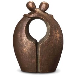 Keramische Duo Urn Afscheid (2 maal 3 liter)