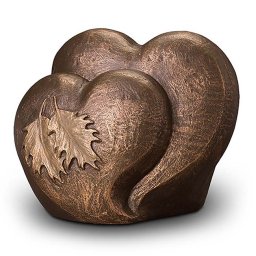 Keramische Duo Urn Herfstnevel (2 maal 3 liter)