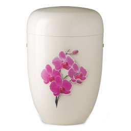 Design Urn Roze Orchidee op Wit (4 liter)