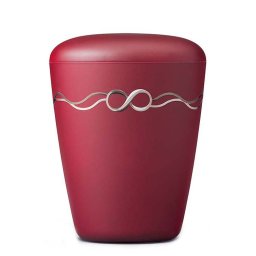 Biologisch Afbreekbare Eco Urn Wijnrood - Infinity (5.2 liter)