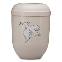 Biologisch Afbreekbare Eco Urn Duif - Maretak (4.5 liter)