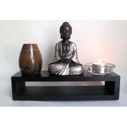 Meditatie Boeddha Gedenkaltaar met Mini Urn (0.11 liter)