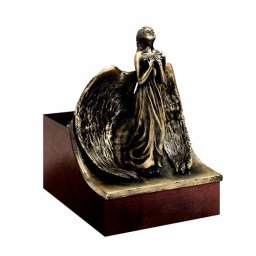 Grote Design Urn Biddende Engel Brons (4 liter)