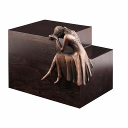 Grote Design Urn Treurende Engel Koper (4.8 liter)