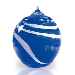 Grote Glazen Urn Osiris Maanlicht Tweekleurig (3.5 liter)
