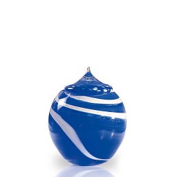 Middelgrote Glazen Urn Osiris Maanlicht Tweekleurig (2 liter)